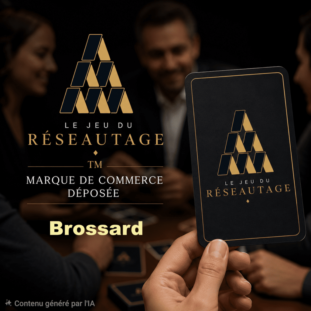 Soirée Privée, Brossard — Le Jeu du Réseautage™ pour nos partenaires