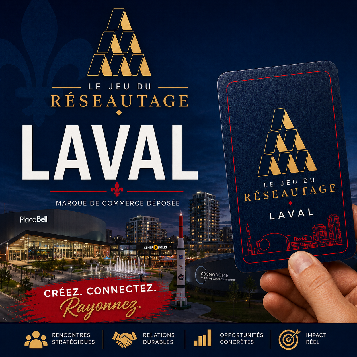 Laval, Lancement officiel de la tournée 2026— Expérience de réseautage WE