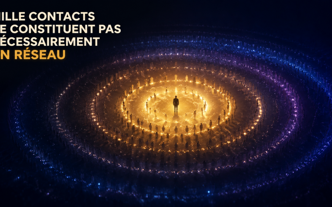 Mille contacts ne constituent pas nécessairement un réseau