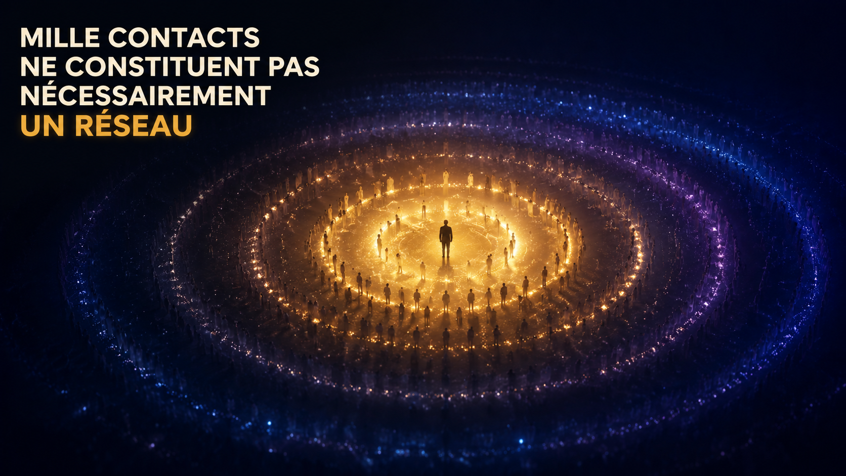 Cercle d’influence illustrant les personnes qui façonnent nos décisions et notre évolution